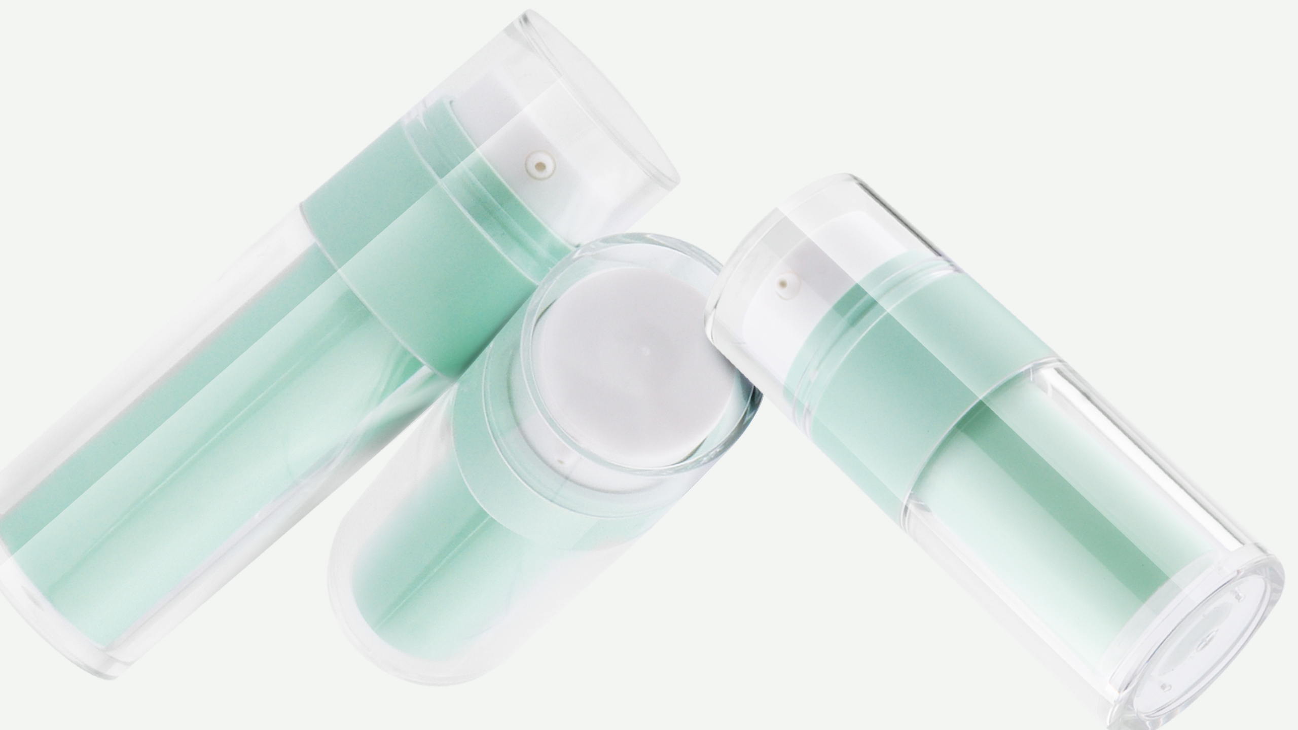 innovative packaging, airless pump, acrylic bottle, eco friendly packaging, refillable bottle, skin care packaging