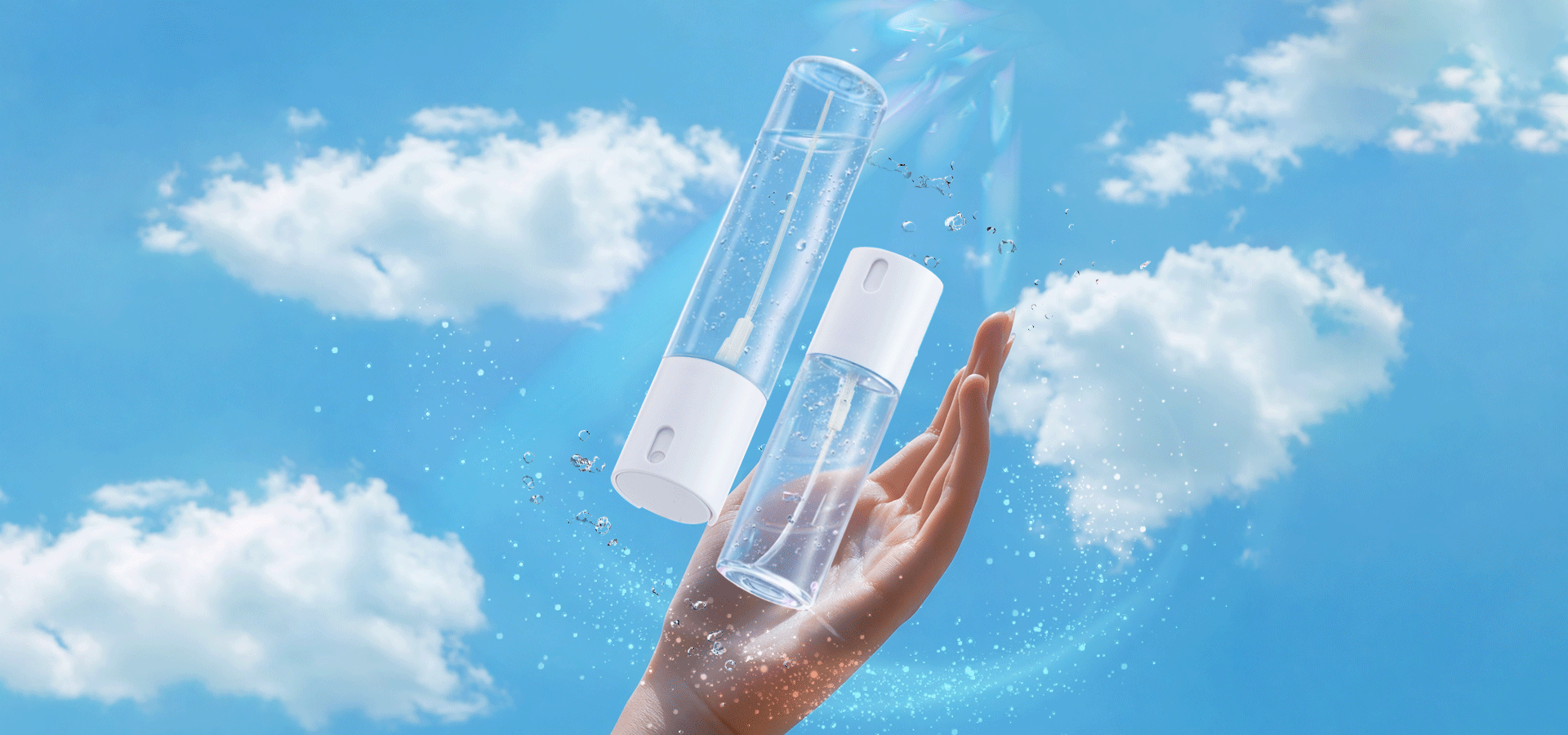 專業旋轉倒噴設計噴霧瓶，細緻霧化技術，打造高端精粹質感體驗。適用精華液與保養品配方，提供客製化瓶器解決方案，提升品牌專業度與市場競爭力。